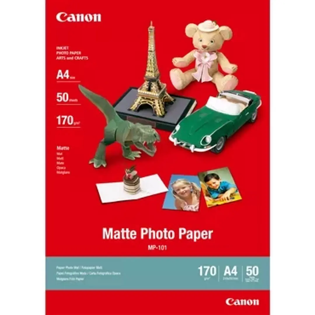 Canon MP-101 Papel Fotografico A4 Mate 170gr 50 Hojas 1