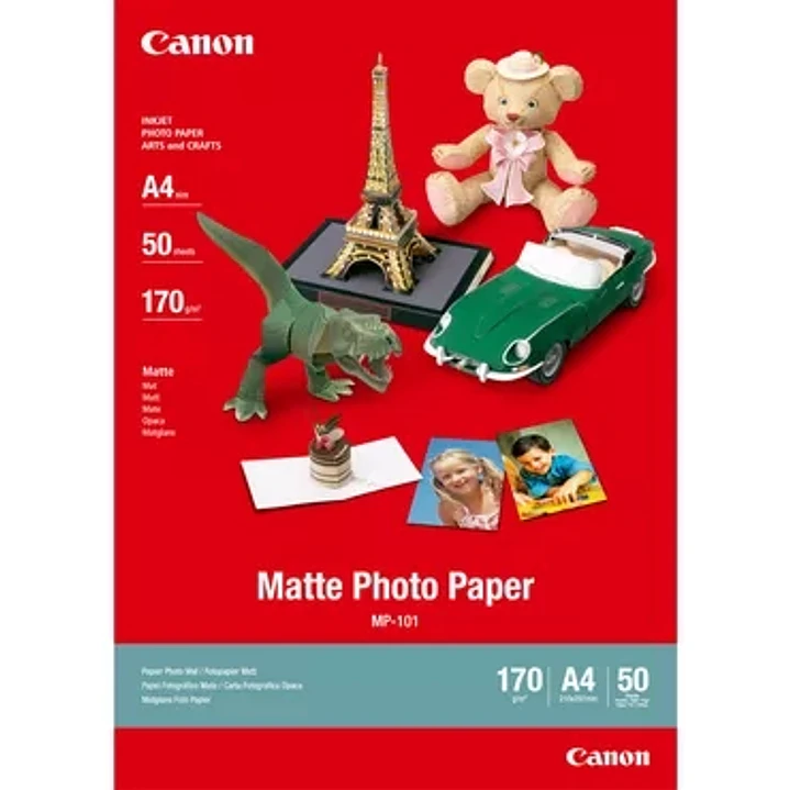 Canon MP-101 Papel Fotografico A4 Mate 170gr 50 Hojas 1