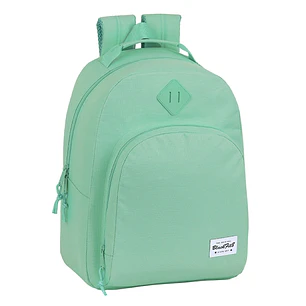 Safta Blackfit8 Mochila Adaptable a Carro - Tirador Doble - Bolsillo Frontal - Hombreras Ergonomicas - Asa Forrada - 20.1L - 320x150x420mm - Color Tur