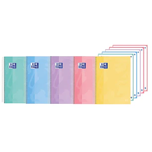 Oxford School Touch Europeanbook 5 Dotbook A4+ - Tapa Extradura - Dots 5x5 - 120 Hojas - Colores Surtidos