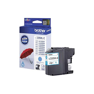 Brother LC225XL Cyan Cartucho de Tinta Original - LC225XLCBP
