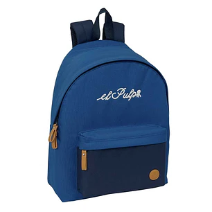 Safta el Pulpo Mochila - Bolsillo Frontal - Espalda Acolchada - Hombreras Ergonomicas - Cremallera con Doble Tirador - Asa de Mano - 33x42x15cm - Colo