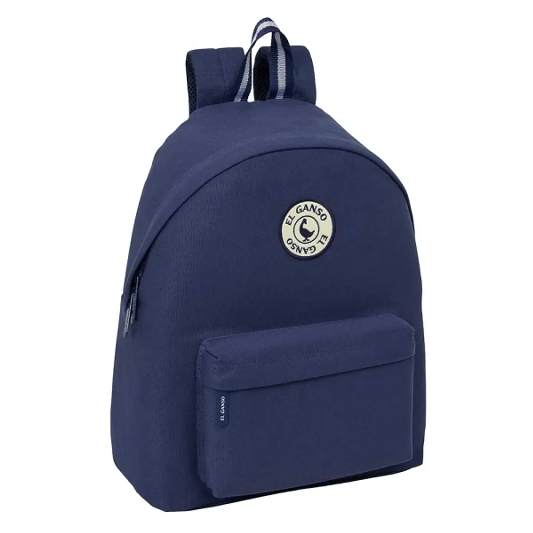 Safta el Ganso Jeans Mochila - Bolsillo Frontal - Espalda Acolchada - Hombreras Ergonomicas - Cremallera con Doble Tirador - Asa de Mano - 33x42x15cm  1