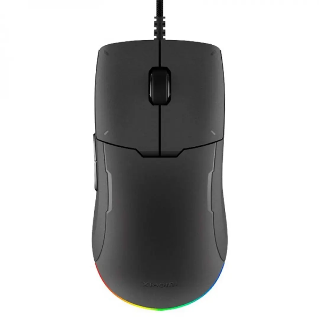 Xiaomi Gaming Mouse Lite Raton Gaming USB 6200dpi - Botones TTC Golden - Iluminacion RGB - Cable Trenzado 2m - Uso Diestro - Color Negro 1