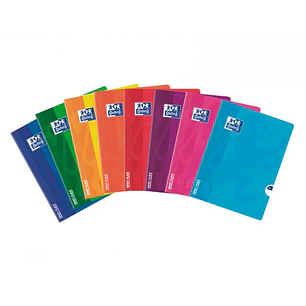 Oxford Openflex Libreta Grapada - Formato A5+ - 48 Hojas Lisas - Anti Traspaso de Tinta - Colores Surtidos