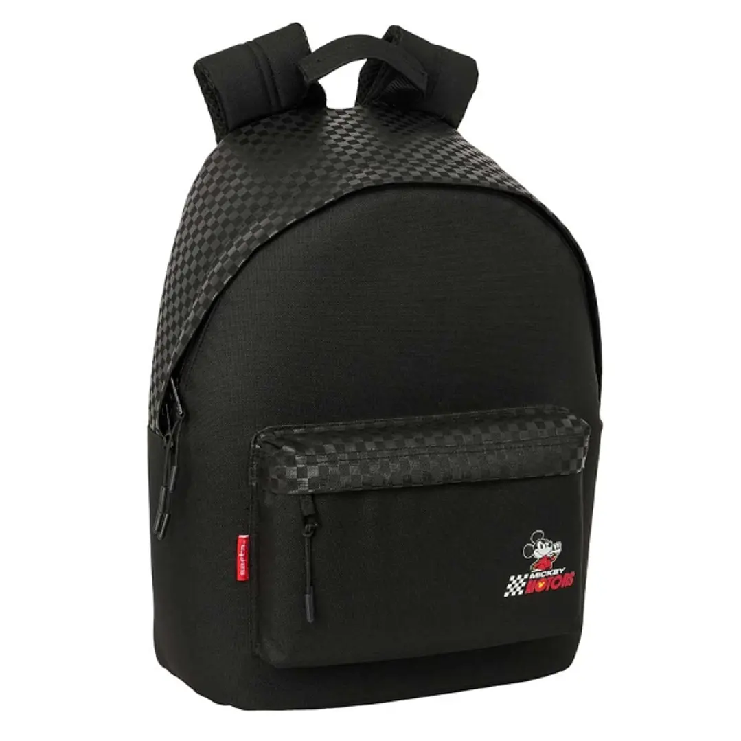 Safta Mickey and Friends Racing - Teen Mochila para Portatiles hasta 14.1