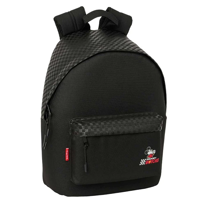 Safta Mickey and Friends Racing - Teen Mochila para Portatiles hasta 14.1