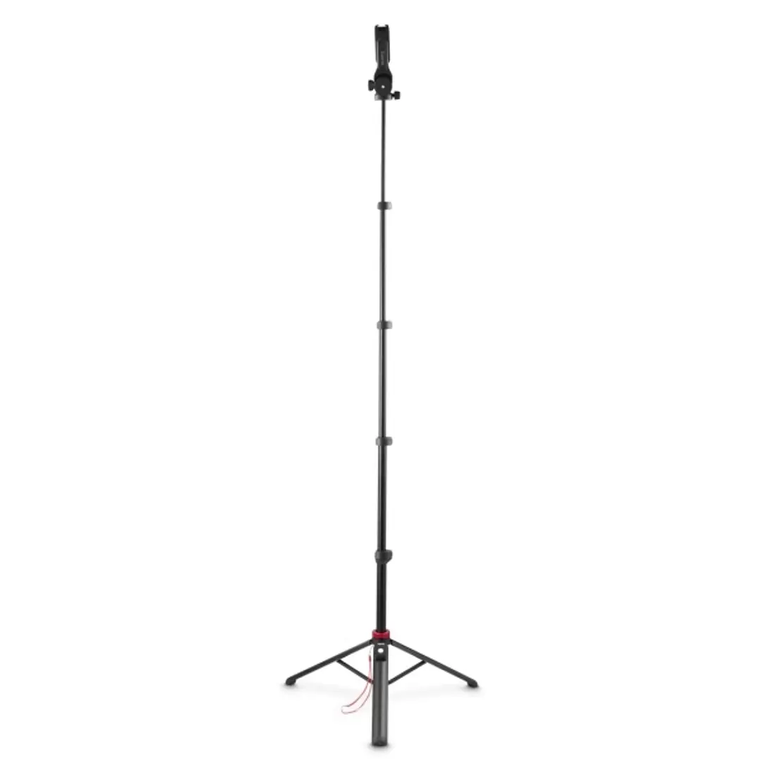 Hama Solid 160 2D Palo Selfie con Tripode - Disparador Bluetooth 5.3 - Aluminio y Plastico - Extensible hasta 160cm - Color Negro 1