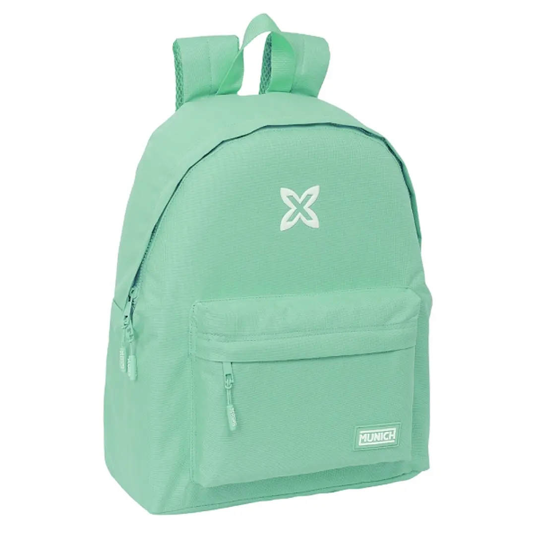 Safta Munich Basicos Mochila - Bolsillo Frontal - Hombreras Acolchadas - Espalda Ergonomica - Doble Tirador - Asa Superior - 20.8L - 330x150x420mm - C 1