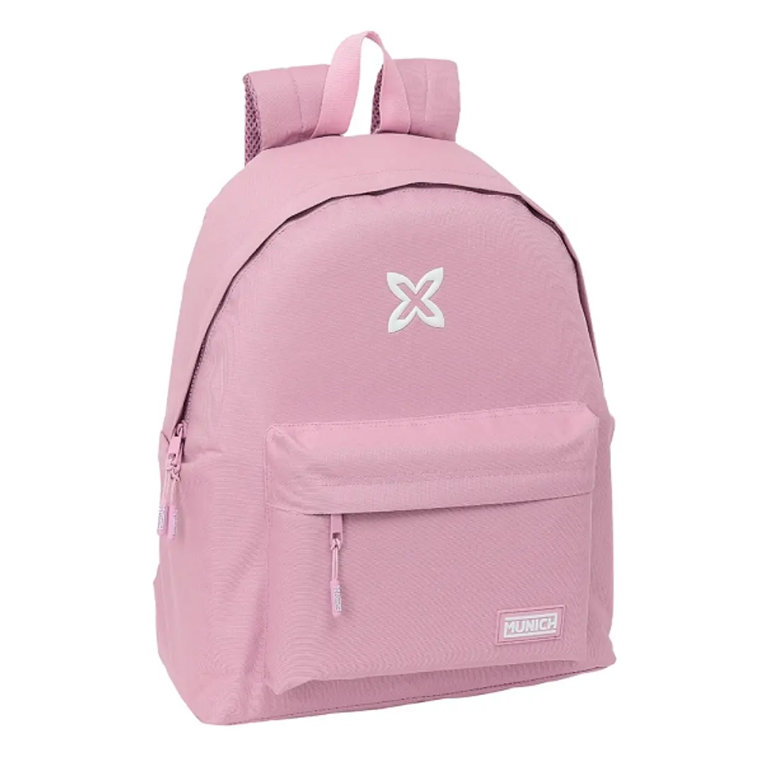 Safta Munich Basicos Mochila - Bolsillo Frontal - Hombreras Acolchadas - Espalda Acolchada - Doble Tirador - Asa Superior - 20.8L - 330x150x420mm - Co 1