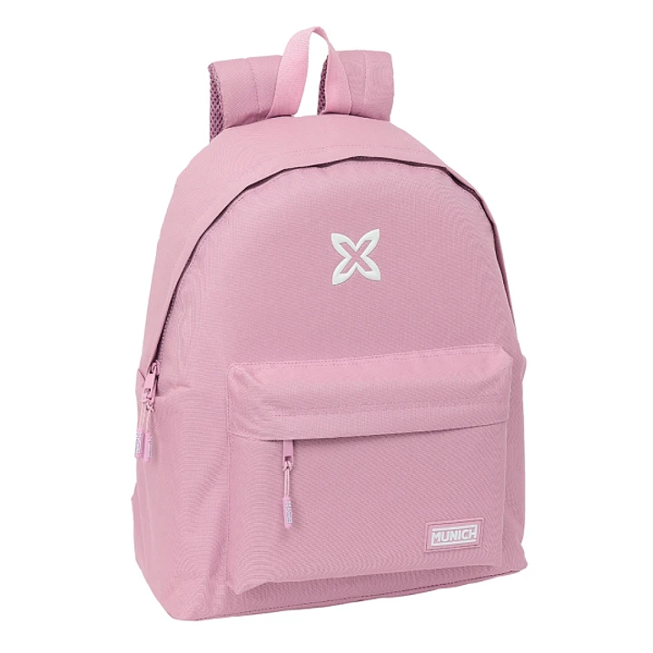 Safta Munich Basicos Mochila - Bolsillo Frontal - Hombreras Acolchadas - Espalda Acolchada - Doble Tirador - Asa Superior - 20.8L - 330x150x420mm - Co 1