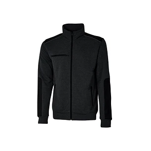 Upower Snug Sudadera Acolchada con Cremallera - Talla XL - Bolsillos con Cierre, Refuerzos Antiabrasion, Insertos Reflectantes, Proteccion DPI1, Costu