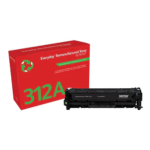 Xerox Everyday HP CF380A Negro Cartucho de Toner Remanufacturado - Reemplaza 312A