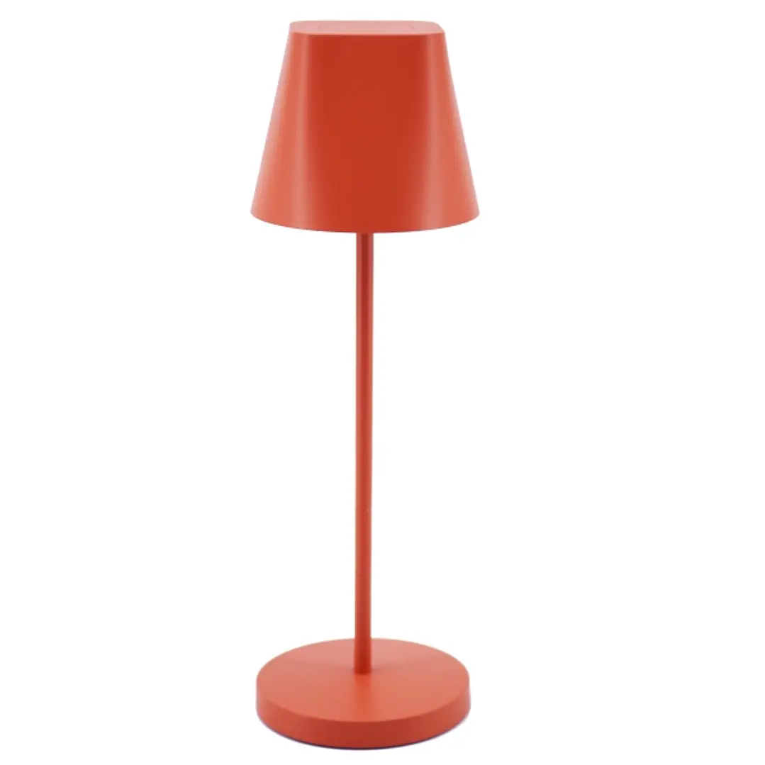 Unilux Ava Lampara LED de Escritorio - Resistente al Agua - Apta para Uso Exterior - Color Terracota 1