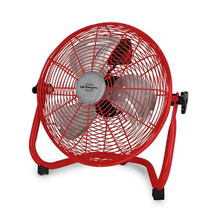 Orbegozo PW 1431 Ventilador Industrial - Potente y Seguro - Aspas de 30cm - 3 Velocidades - Rejilla de Proteccion - Asa de Transporte - Cabezal Orient