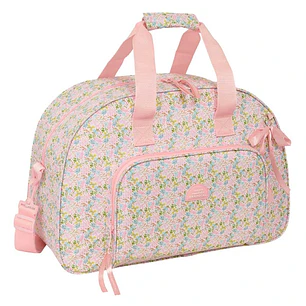 Safta VMB Bolsa de Deporte - Bolsillo Frontal - Bandolera Ajustable - Asa Forrada - Doble Cremallera - Tacos Protectores Base - Fondo Extraible - 33L 