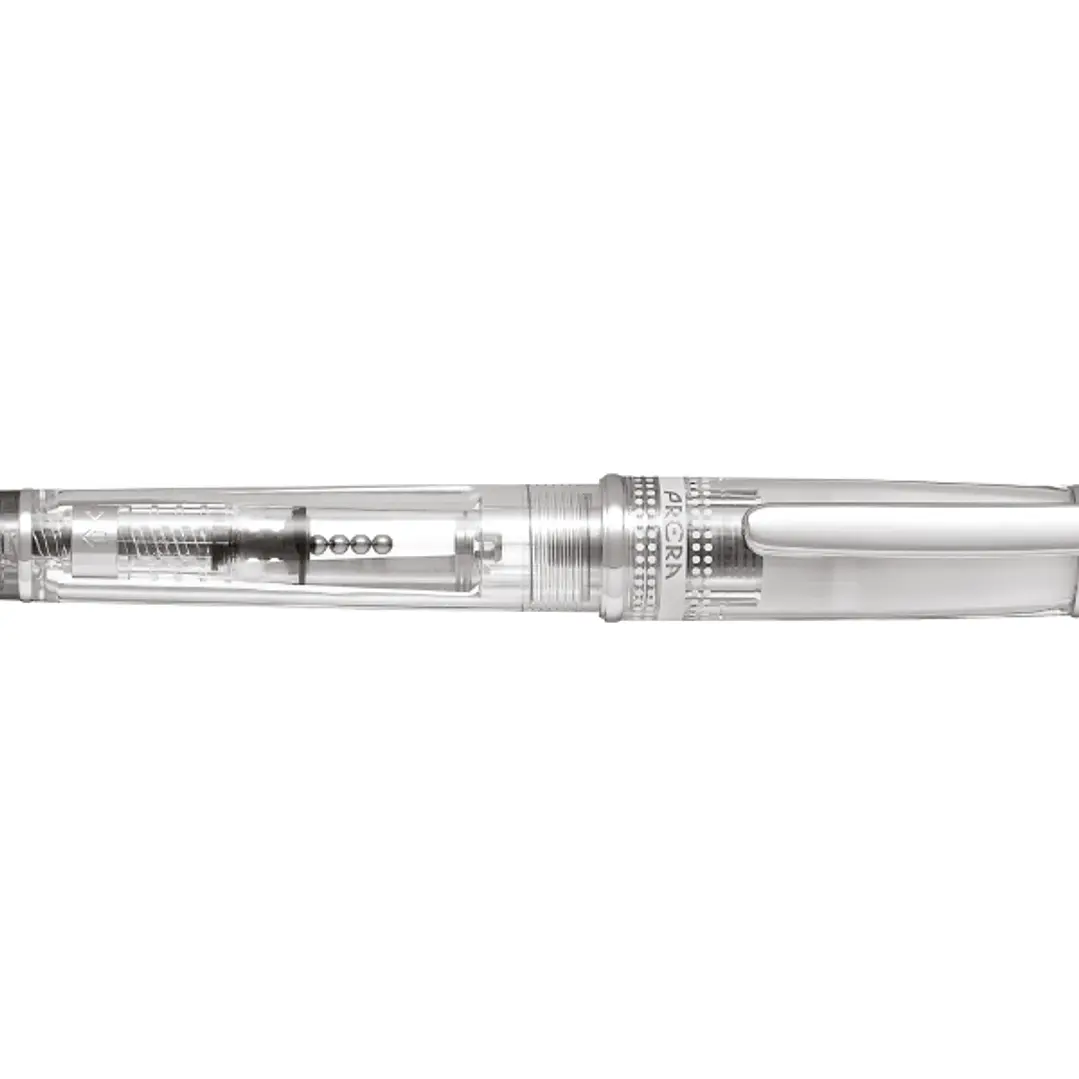 Pilot Prera Pluma Estilografica - Cuerpo Transparente - Incluye Convertidor y Cartucho de Tinta - Color Negro 1