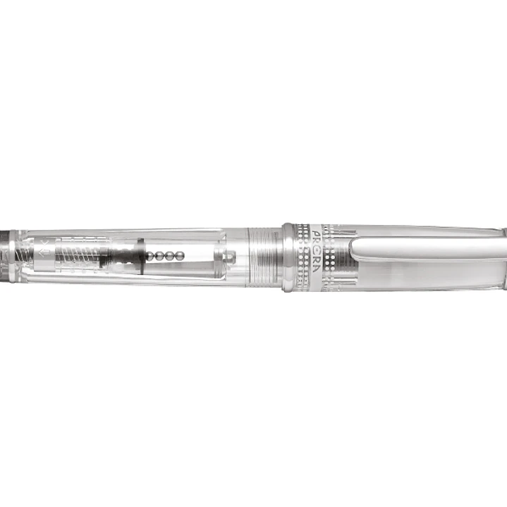 Pilot Prera Pluma Estilografica - Cuerpo Transparente - Incluye Convertidor y Cartucho de Tinta - Color Negro 1