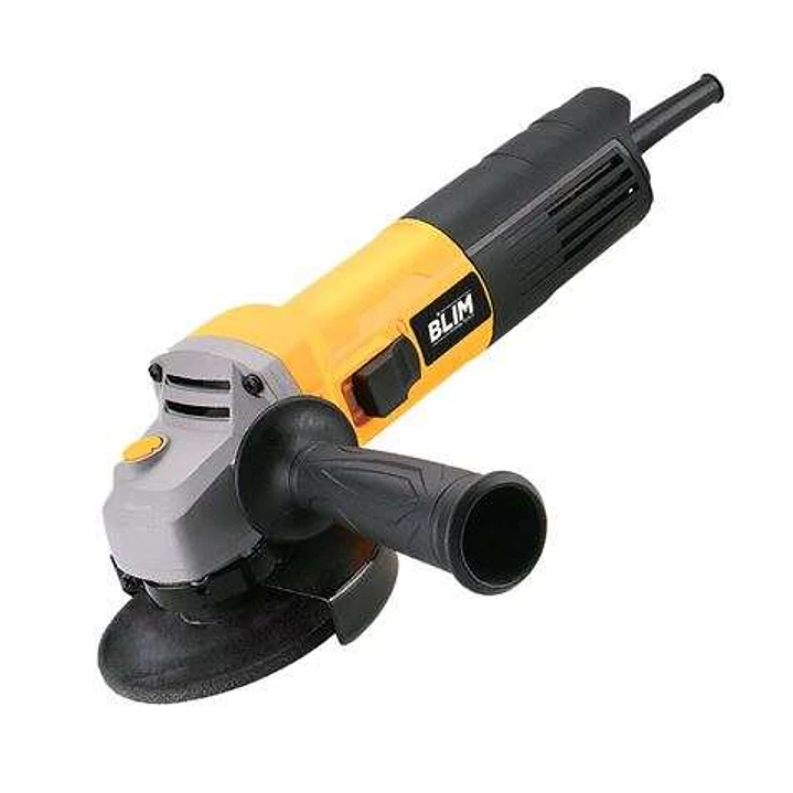 Blim Radial 115-125mm - Potencia 800W - Diseño Ergonomico - Empuñadura Multiposicion - Proteccion Antichispas - Boton de Bloqueo 1
