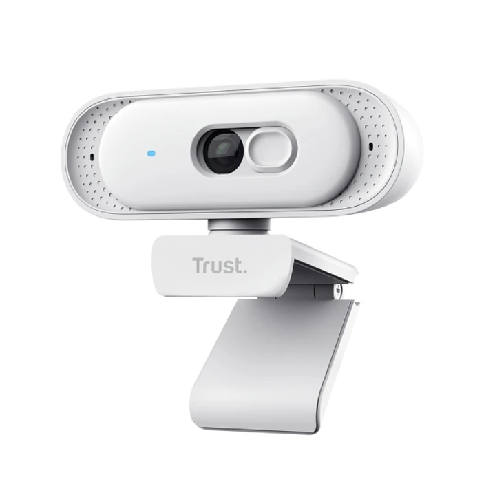 Trust Tomar Webcam QHD 2K - Cable 2m - Microfono Incorporado - Balance de Blancos Automatico - Modo de Privacidad - Rosca 1/4