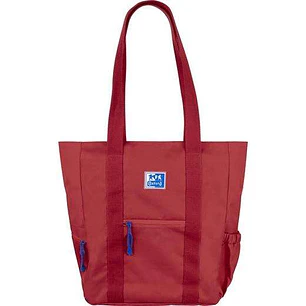 Oxford Tote B-Trendy Bolso de Mano - Bolsillo Frontal y Laterales - Compartimento para Portatil/Tablet - Cierre de Cremallera - Tamaño 34x31x12cm - Co