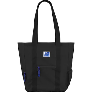 Oxford Tote B-Trendy Bolso de Mano - Bolsillo Frontal y Laterales - Compartimento para Portatil/Tablet - Cierre de Cremallera - Tamaño 34x31x12cm - Co