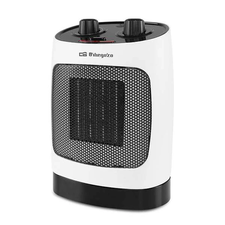 Orbegozo CR 5032 Calefactor Ceramico Compacto - Potencia 2000W - Movimiento Oscilante - 3 Modos de Funcionamiento - Proteccion Antivuelco y Sobrecalen 1