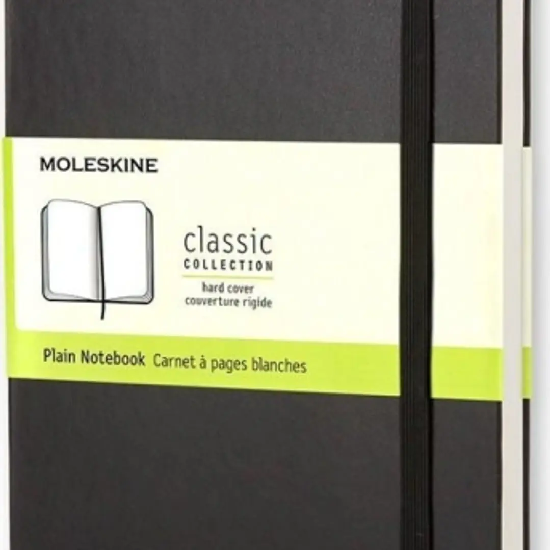 Moleskine Classic Libreta de Tapa Dura - Papel Marfil Liso - 70g/m2 - Apertura 180º - Esquinas Redondeadas - Marcapaginas - Bolsillo Interior Extensib 1