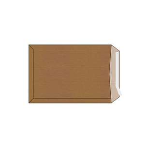 Sam Pack de 250 Sobres de Papel Kraft 90grs - Medidas 250x353mm - Autoadhesivo con Tira de Silicona - Color Marron