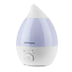 Orbegozo HU 2013 a Humidificador de Vapor Frio - Purifica el Aire - Regula la Humedad y Cuida tu Piel - Luces de Siete Colores para Relajacion - Funci