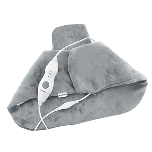 Innovagoods Sholkad Almohadilla Electrica para Cuello y Hombros - 70W - Cable 230cm - Funcion Calor - Apagado Automatico - Control Desmontable - Funda