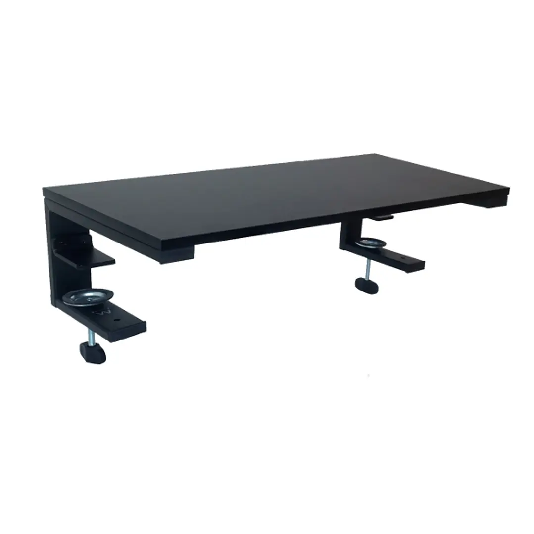 Ewent Soporte Elevador para Monitor - Sujeccion con Abrazadera - Grosor Tablero Maximo 50.8mm - Peso Maximo 20kg - Color Negro 1