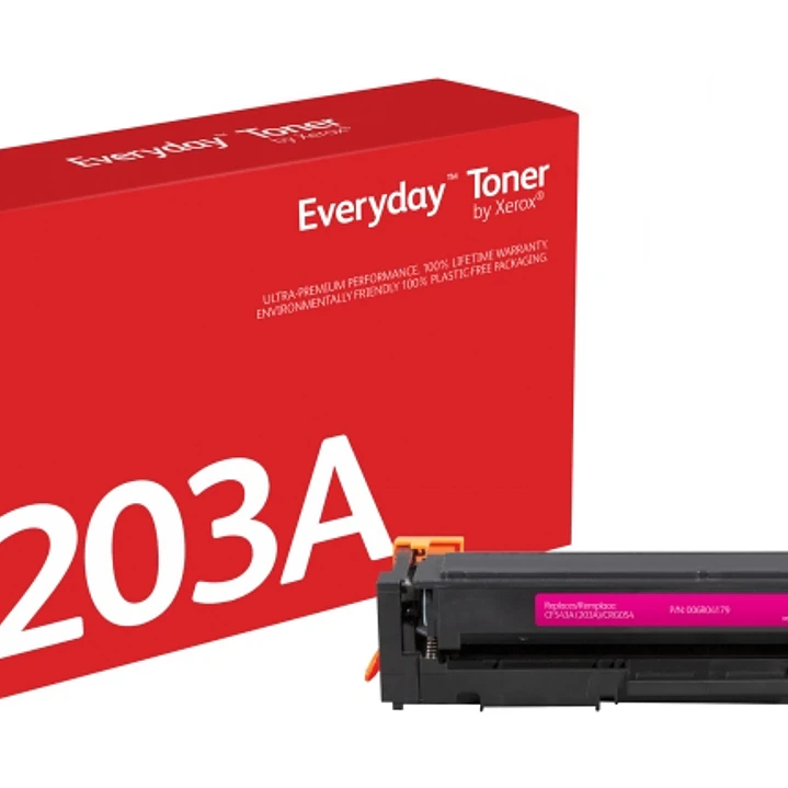 Xerox Everyday HP CF543A Magenta Cartucho de Toner Generico - Reemplaza 203A 1