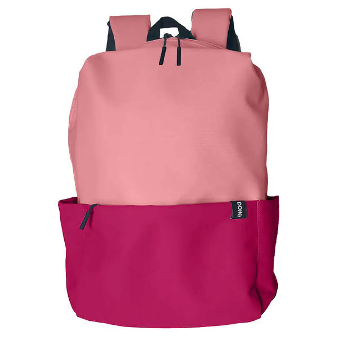 Dohe Mochila Duo - Fabricada en Poliester Impermeable - Amplio Compartimento Principal con Bolsillo para Portatil - Tirantes Anchos y Acolchados - Esp 1