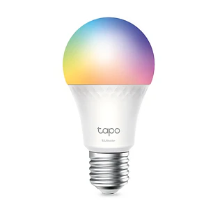 TP-Link Tapo L535E Bombilla Inteligente RGB - Intensidad Regulable - Formato A60 - Casquillo E27 - WiFi - Temporizador - Compatible con Asistente de V