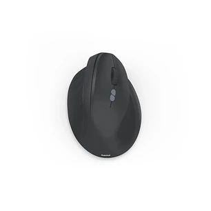 Hama EWM-500R Raton Optico Vertical Inalambrico para Diestros 1600dpi - Ergonomico - 7 Botones - Rango 10m - Silencioso - 7.1x8.6x11.5cm - Color Negro