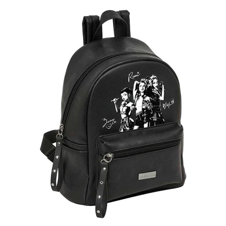 Safta K-Pop Demon Hunters Spirit Mini Mochila - Bolsillo Frontal y Lateral - Cremallera - Hombreras Ajustables - Asa Superior - Compacta y Ligera - 24 1