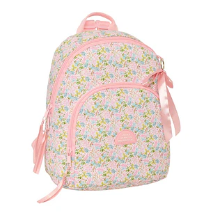 Safta VMB Mini Mochila - Bolsillo Frontal - Cremallera Doble - Bolsillo Interior - Bolsillo Trasero con Cremallera - Hombreras Ajustables - Asa Superi