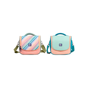 Oxford Bolsa Isotermica Porta Alimentos Colorblock - Poliester Reciclado RPET - Capacidad de 8L - Disponible en 2 Modelos