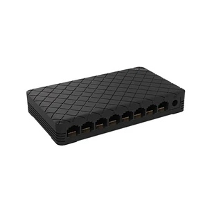 Ruijie RG-ES08G-L Switch No Gestionado - 8 Puertos - Velocidad hasta 1Gbps - Carcasa de Plastico - Color Negro