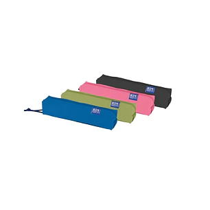 Oxford Kangoo Live and Go Estuche Cuadrado Compacto - Goma Elastica para Cuadernos - 22x4x4cm - Colores Surtidos