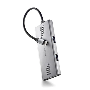 NGS Wonder Duo-C 4 en 1 Hub USB-C - 2x USB 3.0, 2x USB-C - Velocidad de Transmisión hasta 5 Gbps