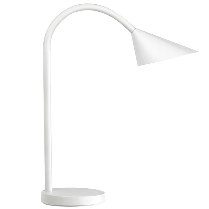 Unilux Lampara de Escritorio LED Sol - Luz LED Brillante - Diseño Moderno y Elegante - Regulable en Intensidad - Ahorro de Energia - Color Blanco 1