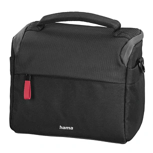 Hama Matera Funda para Camara - Poliester Reciclado - Adaptable a Maleta - Compartimentos Separados para Objetivos - Asa de Mano - 20x10.5x16.5cm - Co