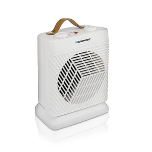 Blaupunkt Calefactor Portatil - Potencia 2000W - Temperatura Regulable - Antideslizante - Funcion Ventilador - Termostato - Oscilante - Color Blanco