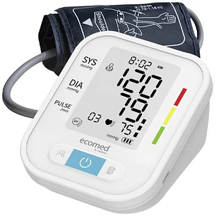 Medisana BU95E Tensiometro de Brazo Automatico - Medicion Oscilometrica Precisa con Deteccion de Arritmias - Pantalla Grande 65x50mm - Memoria 2 Usuar
