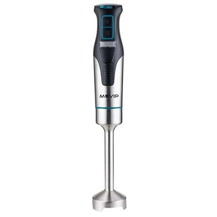 Muvip Batidora de Mano Inox 1200W - 2 Velocidades - Control de Velocidad - Cuerpo de Acero Inoxidable 1