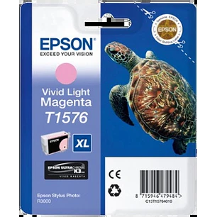 Epson T1576 Magenta Light Cartucho de Tinta Original - C13T15764010