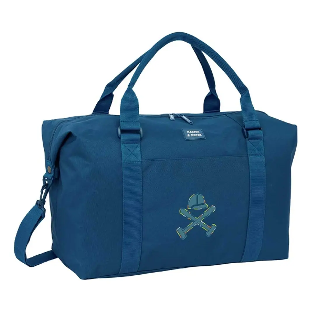 Safta Harper and Neyer Bolsa de Deporte - Bandolera Ajustable - Cierre de Iman - Interior Forrado - Cremalleras Bidireccionales - Asa Forrada - 43.35L 1