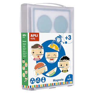 Apli Magnet Emociones XXL - Tamaño 50x70 - Iman de Alta Resistencia - Diseño con Emociones Variadas
